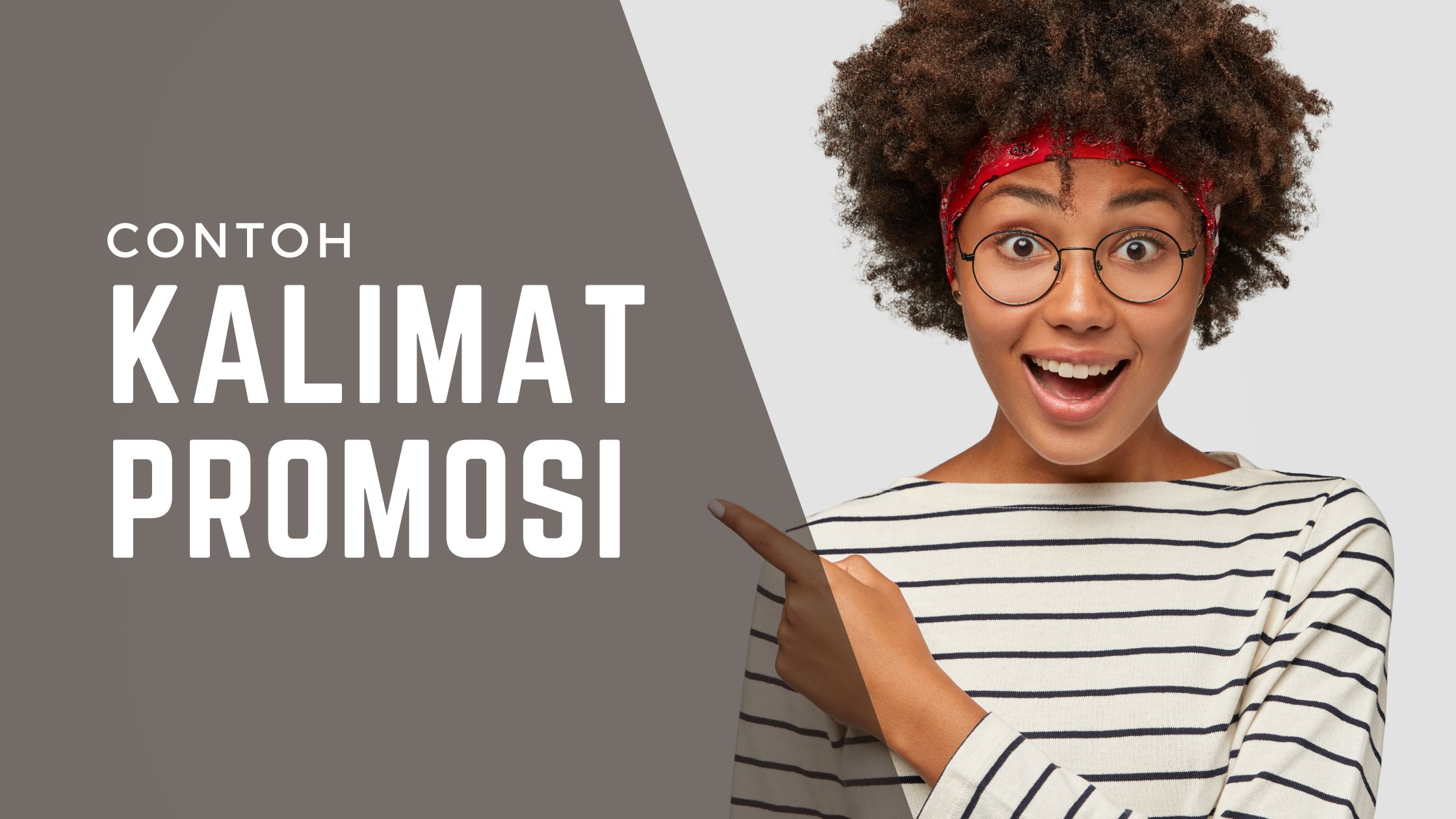 contoh kalimat promosi